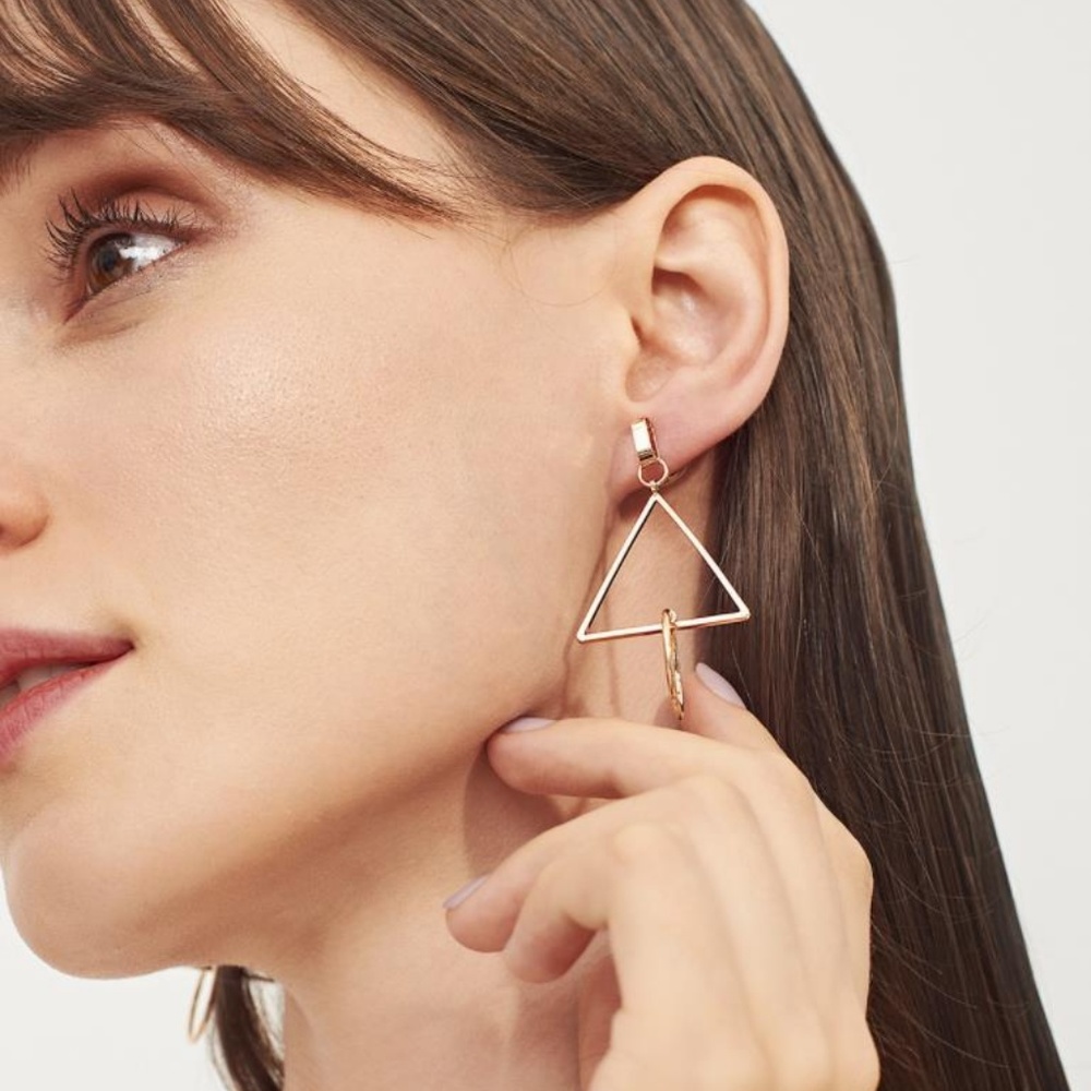 NEW geommetric earrings - Picture 2 of 5